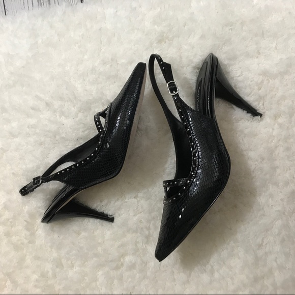 White House Black Market Shoes - White House Black Market sling back pumps NEW!